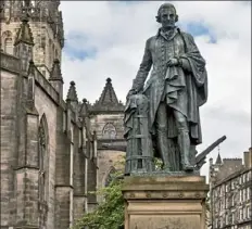  ?? Creative commons/stefan schaefer, Lich
the adam smith statue in edinburgh, scotland. ??