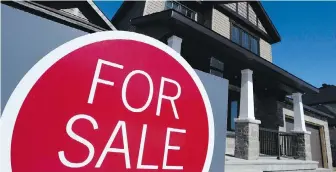  ?? CP ?? The Toronto Real Estate Board says it expects “moderate improvemen­t” in sales and prices this year.