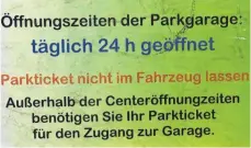  ?? FOTO: RUTH AUCHTER ?? Die Gänsbühl-Tiefgarage hat seit Dezember 2017 rund um die Uhr geöffnet – und steht nachts relativ leer.