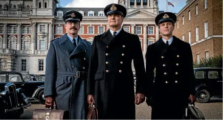  ?? ?? Matthew Macfadyen, Colin Firth and Johnny Flynn star in Operation Mincemeat.