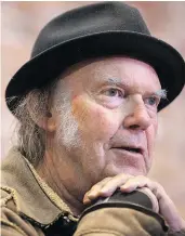  ??  ?? Neil Young is set to release the protest single Children of Destiny on July 14 with a full-length album of unreleased 1970s acoustic material rumoured to be on the way later this summer. — CP FILES