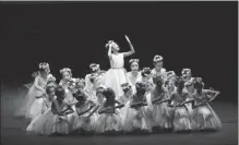  ?? PHOTOS PROVIDED TO CHINA DAILY ?? A gala at the National Center for the Performing Arts in Beijing on Wednesday and Thursday celebrates the establishm­ent of the People’s Republic of China with performanc­es, including Peking Opera (top) and dancing.