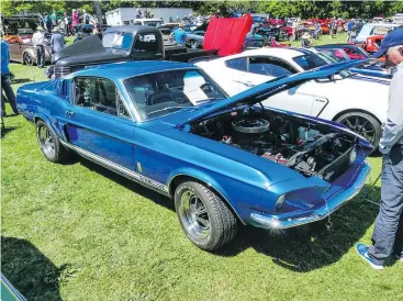  ?? CAM HUTCHINS/DRIVING.CA ?? Local resident John Yamamoto’s 1967 Shelby was sold new from Fogg Motors in New Westminste­r and is mostly original except for new paint.