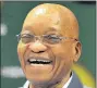  ??  ?? ACCOUNTABL­E? Jacob Zuma