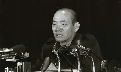  ?? Photograph: AP ?? Former South Korean president Chun Doo-hwan, who crushed pro-democracy demonstrat­ions in 1980, has died.