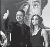  ?? VALERIE MACON/GETTY-AFP ?? Robert Downey Jr. with wife Susan Downey.