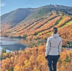  ?? GETTY IMAGES ?? Artist’s Bluff in autumn at White Mountain National Forest, New Hampshire.