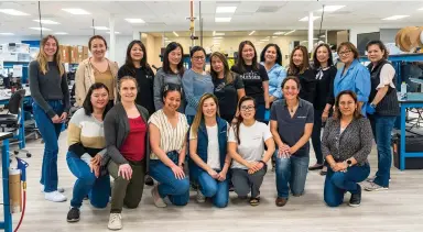  ?? ?? SHOCKWAVE'S ALL-FEMALE SWAT teams create the next generation of IVL and new product innovation­s to address unmet patient needs.
