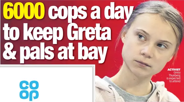  ??  ?? ACTIVIST Greta Thunberg is expected to attend