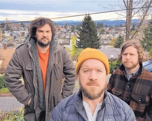  ??  ?? The Cave Singers are touring in support of their latest release, “Banshee,” the band’s first self-released album.