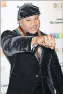  ?? ALLEN/INVISION] [GREG ?? Honoree LL Cool J made sure everyone knew his name Sunday night, but he also paid tribute to other rappers during the Kennedy Center Honors program at the Kennedy Center in Washington.