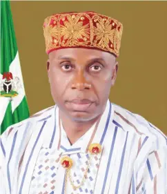  ??  ?? Chibuike Rotimi Amaechi, Minister of Transporta­tion