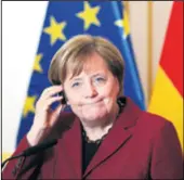  ??  ?? ANGELI MERKEL su u drugom dijelu 2018. ekonomska kola krenula nizbrdo, ali – bar tehnički gledano – izbjegla je recesiju