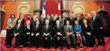  ?? MATHIEU BÉLANGER REUTERS FILES ?? Several members of the cabinet team at the start of the term have left and others plan to leave when an election is called.