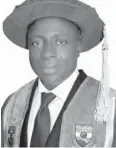  ??  ?? Prof. Seddi Sebastian Maimako, UniJos Vice Chancellor