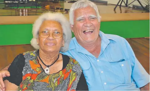  ??  ?? BEST OF FRIENDS: Mary and Danny O’Shane of Holloways Beach, celebrated their golden wedding anniversar­y on June 10.