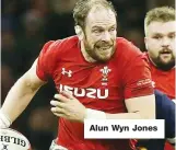  ??  ?? Alun Wyn Jones