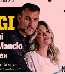  ??  ?? Genitori Bobo Vieri, 45 anni, e Costanza Caracciolo, 29