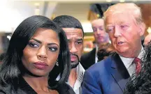  ?? TIMOTHY A. CLARY/AFP ?? Ex-aliada. Omarosa ameaçou fazer denúncias de corrupção