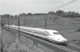  ?? Texas Central Roadway ?? Texas Central plans to use Japanese-style Shinkansen bullet trains. But legal obstacles remain, including a recent ruling that the company is not a railroad.