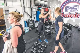  ?? ?? There are now no longer as many smiles at F45 gyms around Australia.