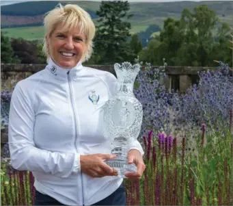  ?? ?? Former Solheim Cup vice- captain Kathryn Imrie was the first Scot to win on the LPGA circuit back in 1995