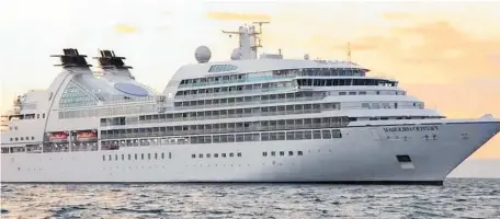  ?? Photo / Supplied ?? Seabourn Odyssey is the first cruise ship to visit the region in more than two years.