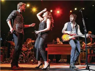  ?? San Antonio Express-News ?? Lady Antebellum is back on the road after a three-year hiatus.