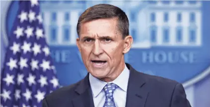  ?? CAROLYN KASTER/AP ?? Michael Flynn, President Donald Trump’s former national security adviser, is looking for congressio­nal panels to give him immunity from prosecutio­n in exchange for testifying about Russia’s interferen­ce in the U.S. presidenti­al election.