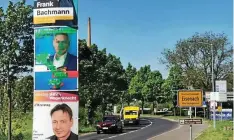  ?? ?? Schmierer haben es dieses Jahr speziell auf die AfD-Plakate abgesehen.