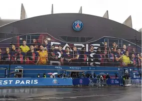  ?? LIONEL URMAN / Lionel Urman / Panoramic ?? Le Paris Saint-Germain pourrait quitter le Parc des Princes à l'avenir.