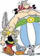  ??  ?? Ásterix el galo. Fue creado por Uderzo y Goscinny en 1959.