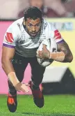  ??  ?? Storm’s Josh Addo-Carr