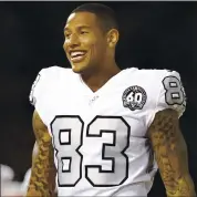 ?? D. ROSS CAMERON — THE ASSOCIATED PRESS ?? Breakout tight end Darren Waller said he feels right at home at the Raiders’ new home in Las Vegas.