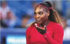  ?? USA Today Sports ?? Serena Williams seeks to end emotional roller-coaster year on a high with a record-equalling 24th Grand Slam title.