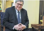  ?? Alex Wong / Getty Images ?? A leading Democratic senator says attorney general nominee William Barr must give assurances of his willingnes­s to let the special counsel inquiry finish.