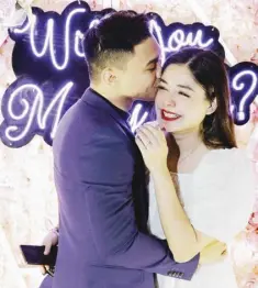  ?? ?? Shaira Diaz and EA Guzman plan to wed in 2026.
