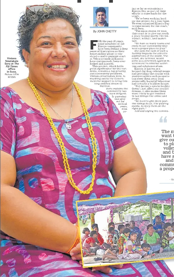 Community’s aim for a multi-purpose court - PressReader