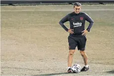  ?? /EFE. ?? Ernesto Valverde mostró clase hasta el último minuto.