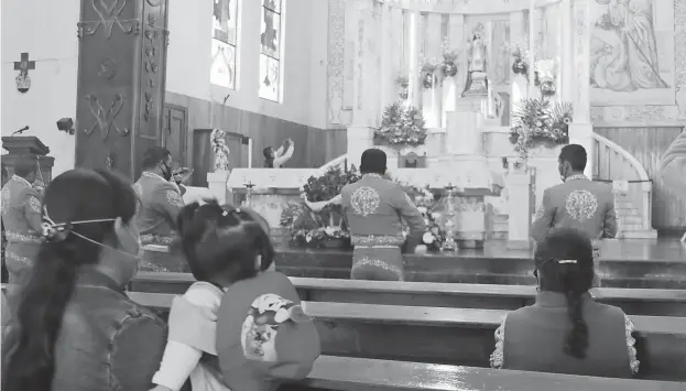  ?? /TOMÁS BAÑOS ?? Inició la fiesta en honor a la virgen de la Caridad en Huamantla