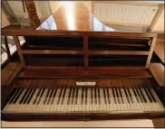  ?? (AP/Martin Meissner) ?? The last piano of Beethoven is displayed March 21 at the Beethoven Haus in Bonn.