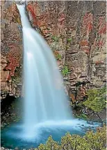  ??  ?? Taranaki Falls.
