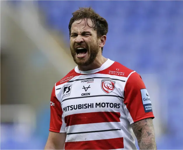  ?? PICTURE: Henry Browne/getty Images ?? Danny Cipriani, pictured for Gloucester Rugby in February 2020, looks set to be joining Bath Rugby