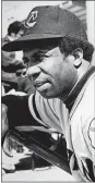  ?? AP PHOTO ?? Frank Robinson managing the Cleveland Indians in 1975.