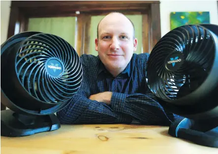  ?? JIM WELLS ?? Economist Blake Shaffer specialize­s in electricit­y usage trends and says Calgarians use more power in summer for items like A/C and fans.