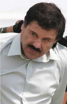  ?? | AP ?? El Chapo Guzmán fue recapturad­o en Los Mochis, Sinaloa en 2016.