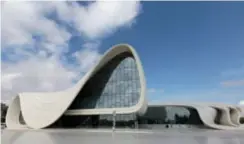  ?? belga ?? Haydar Aliyev Center in Baku: opdracht van een dictator.
©