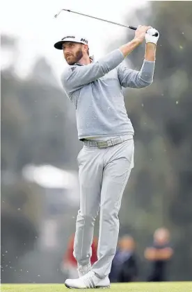  ?? Picture / AP ?? American Dustin Johnson, the new men’s world No 1, has an impressive body of work leading into the Masters in April.