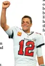  ??  ?? Tom Brady gets a firm nine hours’ sleep a night