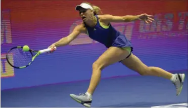  ?? FOTO: ALL OVER PRESS ?? Caroline Wozniacki er i den grad blevet forbigået i afstemning­en om månedens spiller i januar.